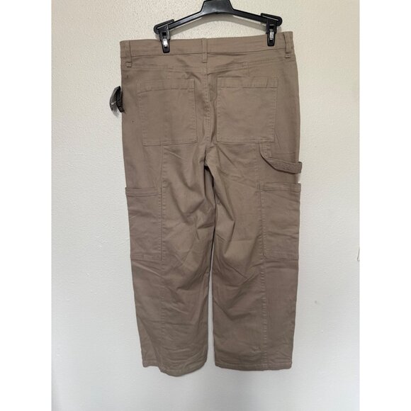 Re Generation NWT Willow Cargo Pants Wide Leg Mid Rise Womans 11/30 - Picture 2 of 6